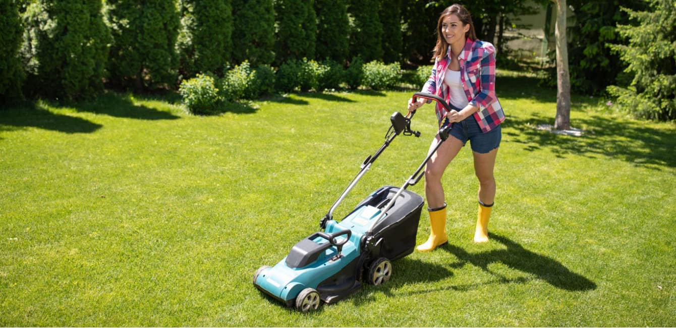 Places that best sale finance lawn mowers