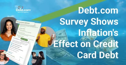 Debt Com Survey Shows Inflations Effect On Card Debt