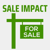 Sale impact graphic