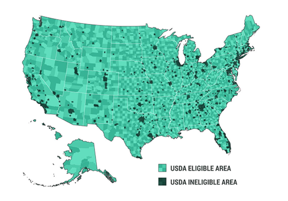 USDA Eligiblity Map 