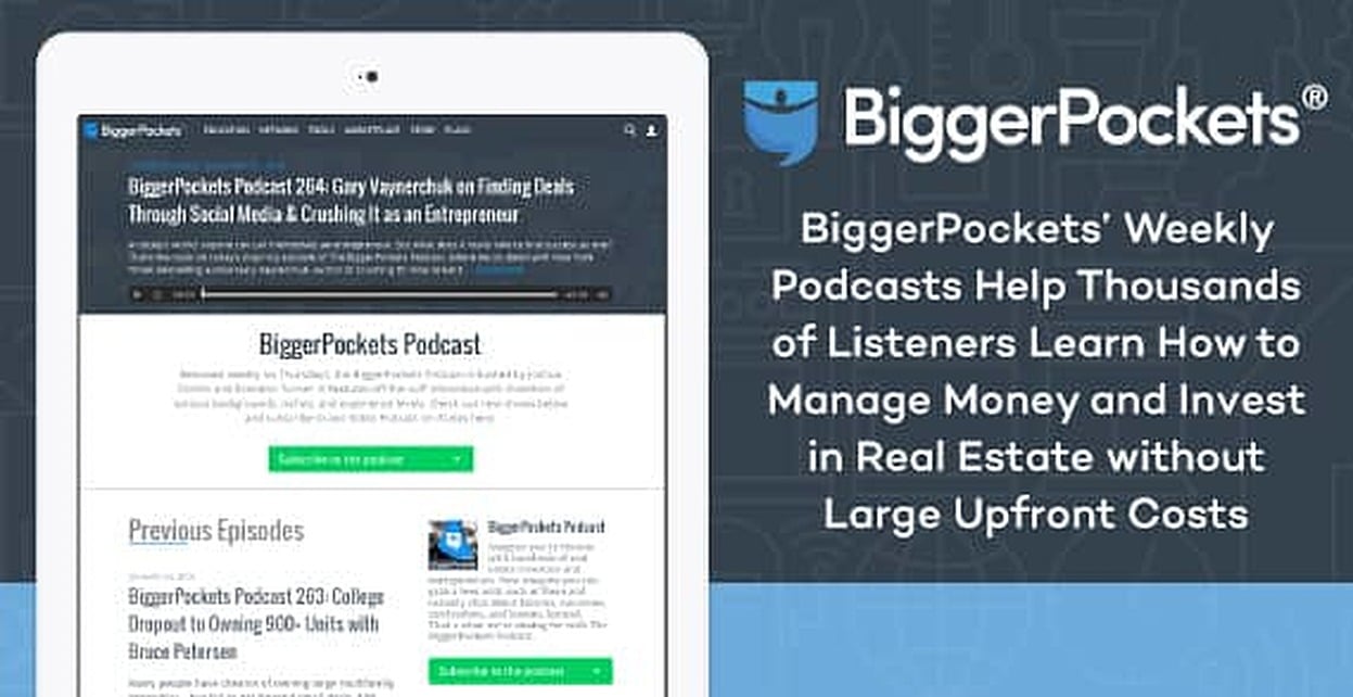 Each Week Biggerpockets Podcasts Help Thousands Of Listeners Learn - 