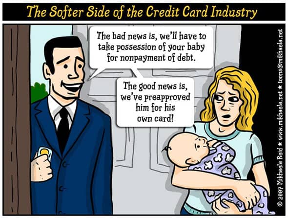 The Top 7 Funniest Bad Credit Cartoons